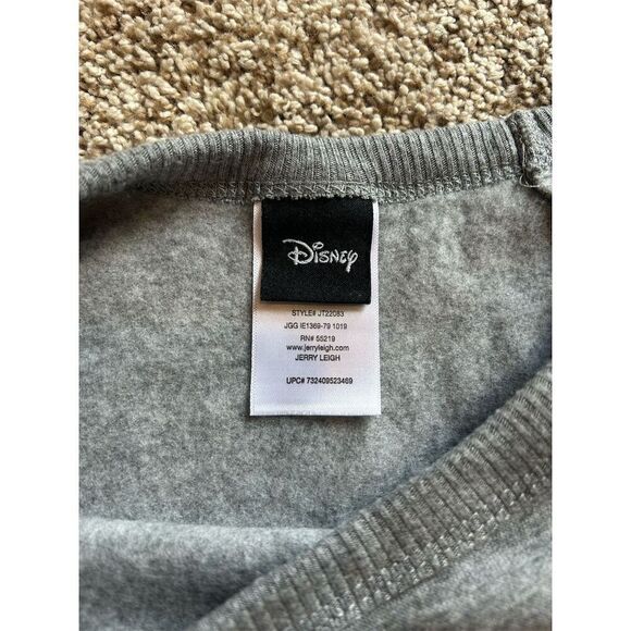 Disney Mickey Mouse & Friends Graphic Sweatshirt Unisex Gray Size S - Picture 4 of 7